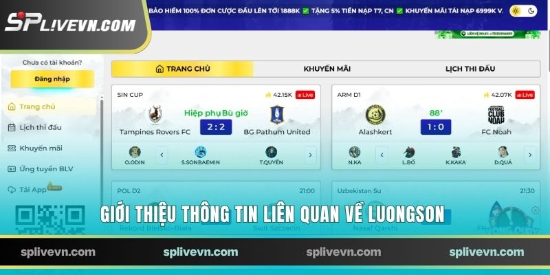 Giới thiệu thông tin liên quan về Luongson