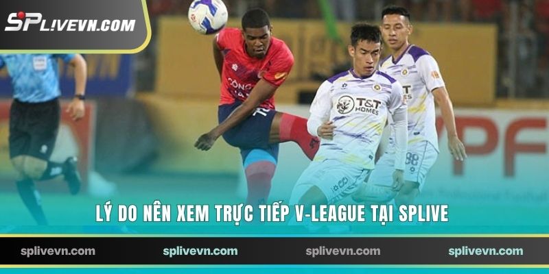 Lý do nên xem trực tiếp V-League tại SPLIVE