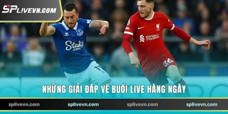 Những giải đáp về buổi live hàng ngày