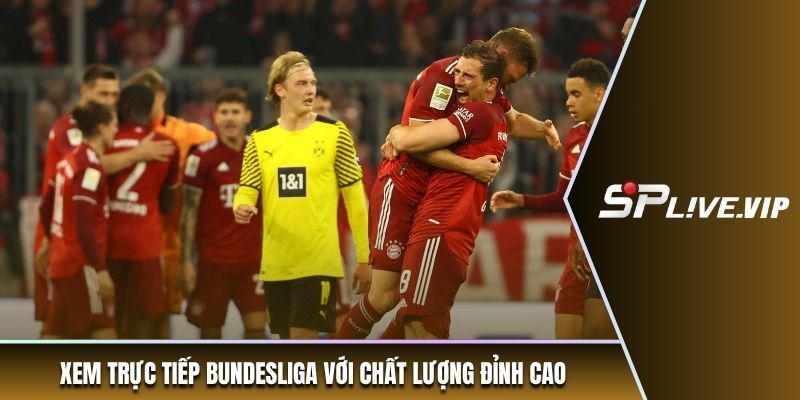 Xem trực tiếp Bundesliga với chất lượng đỉnh cao